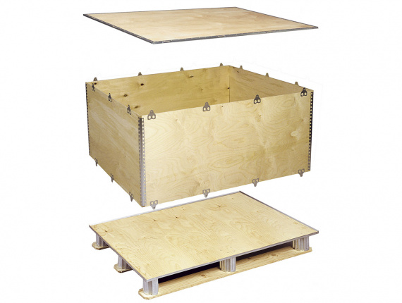 Holzkiste Masson Kiefer 1000 mm x 1200 mm