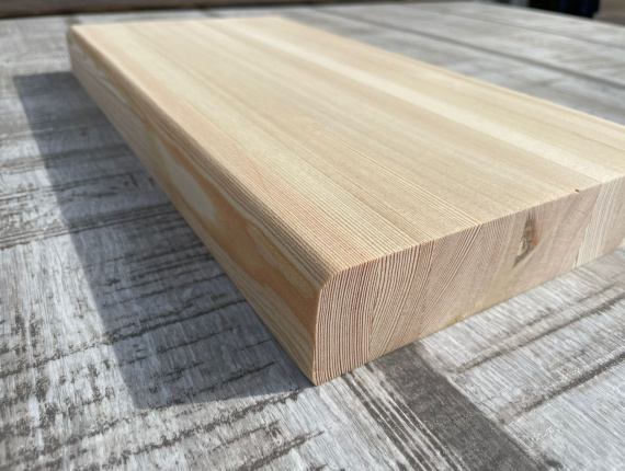 Siberian Larch Edge-Glued Window Sill 56 mm x 560 mm x 4000 mm