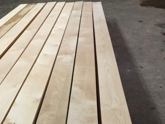 25 mm x 100 mm x 3000 mm KD S2S  Birch Lumber