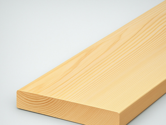KD Siberian Larch Square Edge Board 20 mm x 140 mm x 6000 mm