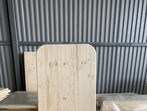 Spruce Continuous stave Furniture panel 18 mm x 300 mm x 2000 mm