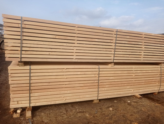 25 mm x 150 mm x 6000 mm GR S4S  European spruce Lumber