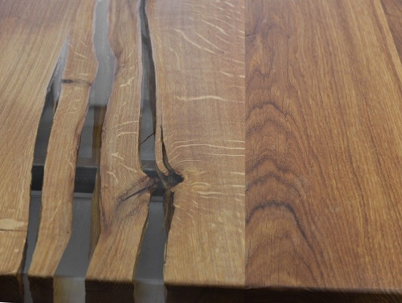 Oak Table top 40 mm x 900 mm x 900 mm