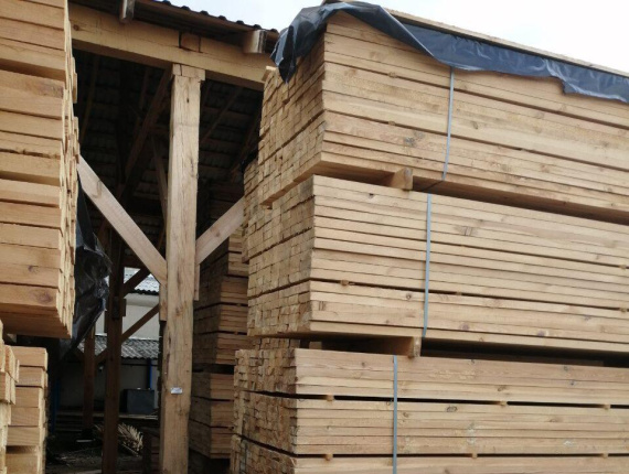 50 mm x 150 mm x 6000 mm KD R/S Scots Pine Lumber