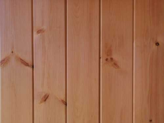 KD Swiss pine Blockhouse Paneling 22 mm x 120 mm x 1000 mm