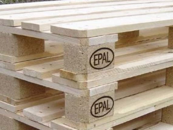 Европоддон EPAL Сосна 1200 мм x 800 мм x 144 мм