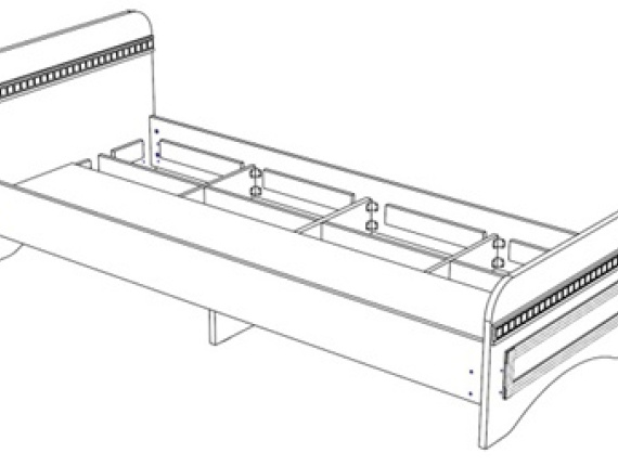 Single bed