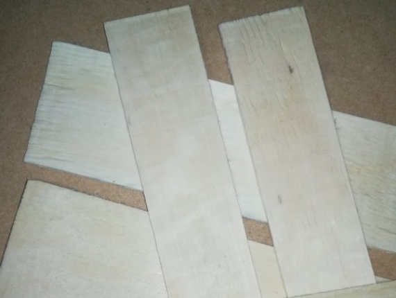 Birch Packaging timber 12 mm x 60 mm x 1220 mm