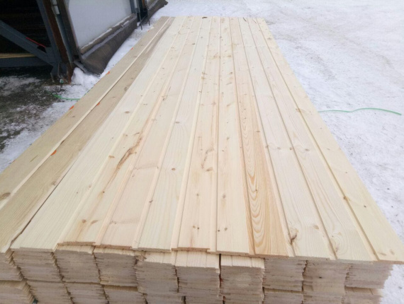 KD Spruce-Pine (S-P) Lining board 12.5 mm x 95 mm x 6000 mm