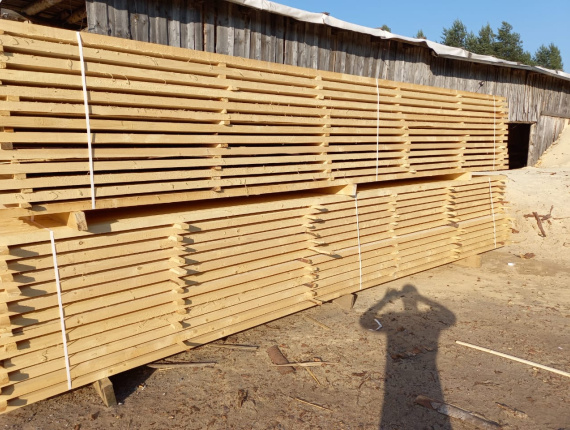 25 mm x 150 mm x 6000 mm GR S2S  Scots Pine Lumber