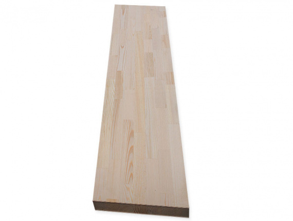 Siberian Pine 1 Ply Solid Wood Panel 40 mm x 300 mm x 2000 mm