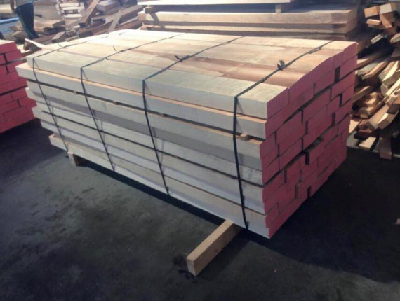 8 mm x 1200 mm x 3000 mm Hitzebehandelt Eingefasstes Brett Buche S4S KD