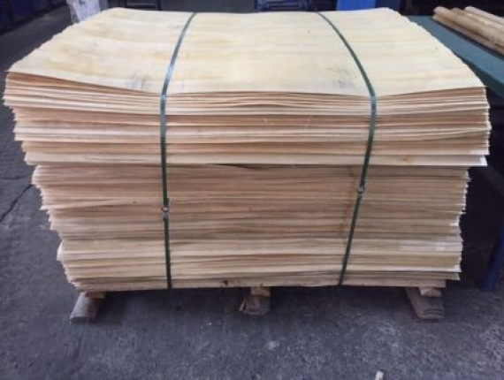 Downy Birch Rotary Cut Veneer 1600 mm x 1600 mm x 1.5 mm