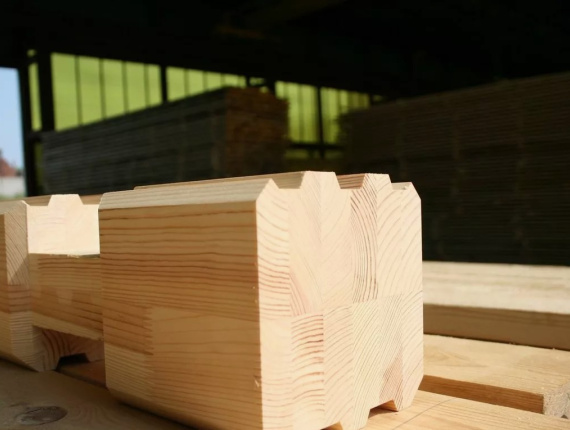 Birch Glued door scantlings 140 mm x 140 mm x 3000 mm