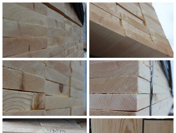32 mm x 100 mm x 5100 mm KD R/S Heat Treated Spruce-Pine (S-P) Lumber
