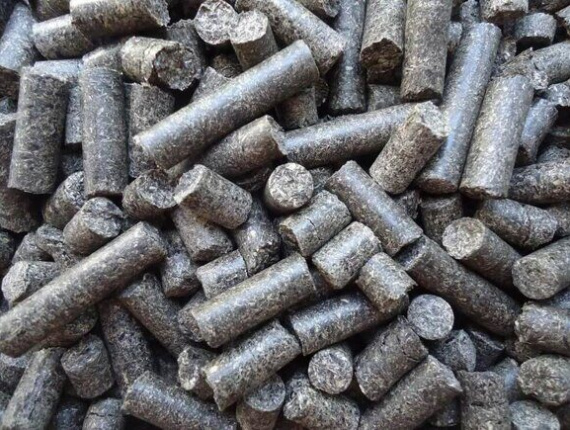 Sunflower husk pellets 68 mm x 16 mm