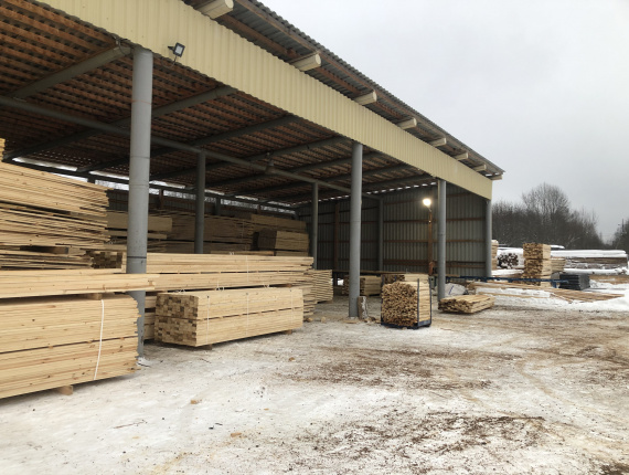 46 mm x 100 mm x 3000 mm 木梁 云杉 - 松 KD