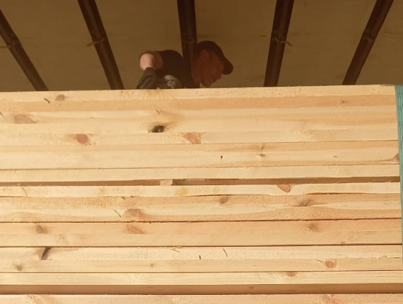 50 mm x 200 mm x 6000 mm KD R/S Heat Treated Scots Pine Lumber