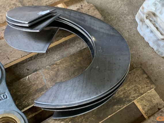 Виток шнека (конструкционная сталь)