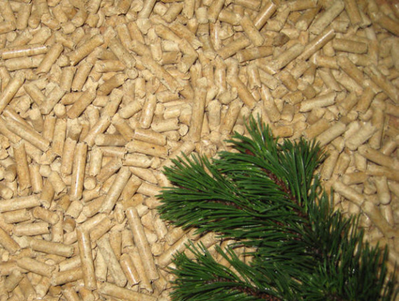 Spruce-Pine (S-P) Wood pellets 8 mm x 3000 mm
