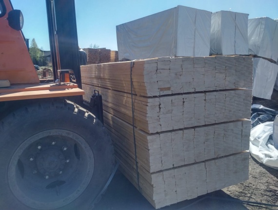 50 mm x 200 mm x 6000 mm GR S4S  Siberian spruce Lumber