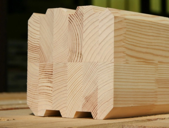 Birch Glued door scantlings 90 mm x 90 mm x 3000 mm