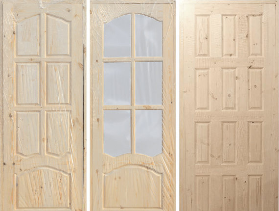 Spruce-Pine (S-P) Door 2000 mm x 800 mm x 36 mm