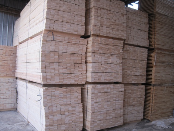 Birch Wood Pallet Elements-KD 16% KD Береза 100 мм x 300 мм x 6 м