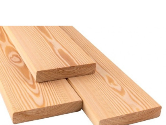 Siberian Larch Deck board KD 30 mm x 142 mm x 1000 mm