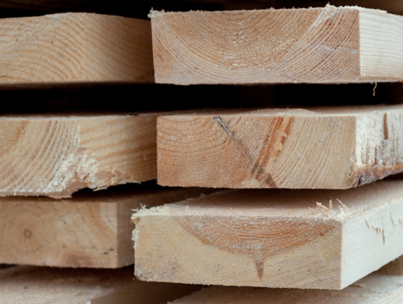 22 mm x 200 mm x 5000 mm GR R/S  Scots Pine Lumber