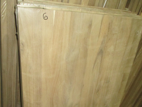 Oak Continuous stave Furniture panel 40 mm x 1000 mm x 3000 mm