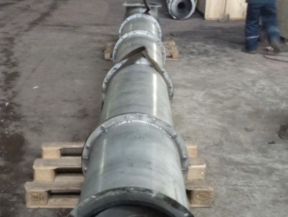 Безосевой шнековый транспортер