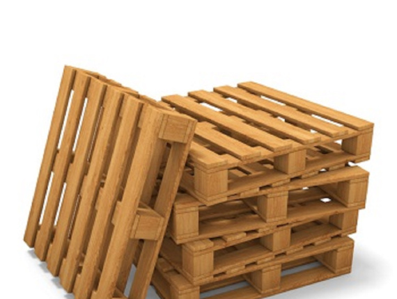 Aleppo pine Wooden pallet 1200 mm x 800 mm x 22 mm