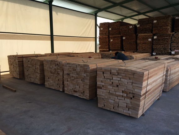 Beech Lumber KD 100 mm x 300 mm x 10 mm