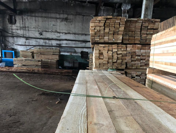 35 mm x 95 mm x 4000 mm GR R/S  Siberian Larch Lumber
