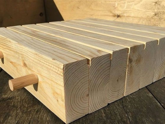 Alder Dowel Laminated Timber 3.55 mm x 12 m x 10 m