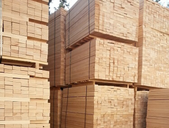 Beech Pallet timber 50 mm x 50 mm x 1000 mm