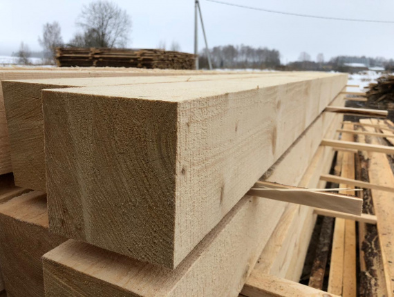 50 mm x 150 mm x 6000 mm KD R/S  Scots Pine Lumber
