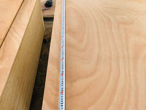 Sanded Eucalyptus Interior Plywood 2440 mm x 1220 mm x 8 mm