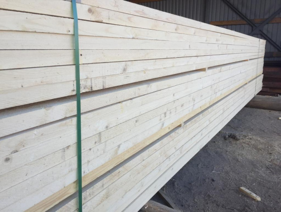 25 mm x 100 mm x 6000 mm KD R/S Heat Treated Spruce-Pine (S-P) Lumber