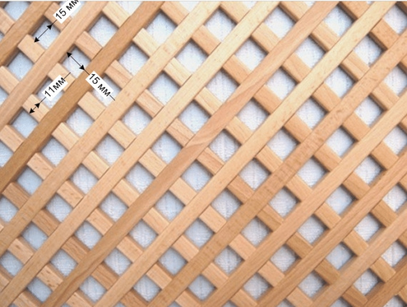 装饰木板 歐洲赤松 12 mm x 150 mm x 150 mm