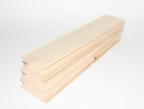 Spruce-Pine (S-P) Terrace board 27 mm x 142 mm x 4000 mm