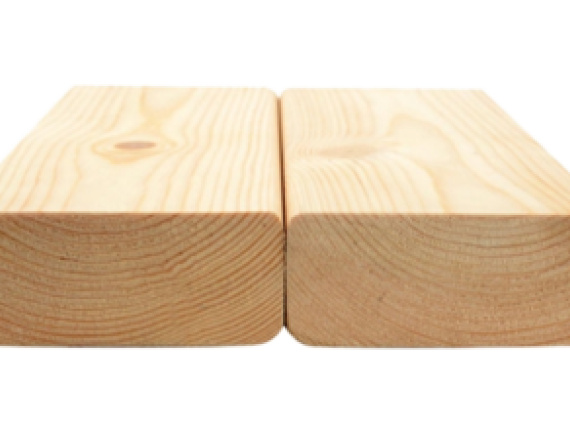 Scots Pine Deck board KD 28 mm x 110 mm x 1000 mm