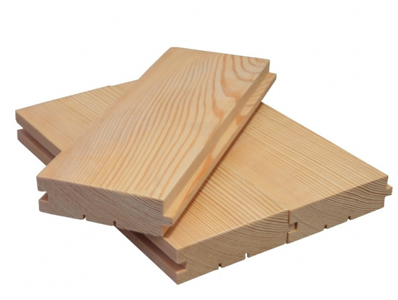 Siberian Larch Solid Wood Decking 27 mm x 110 mm x 2000 mm