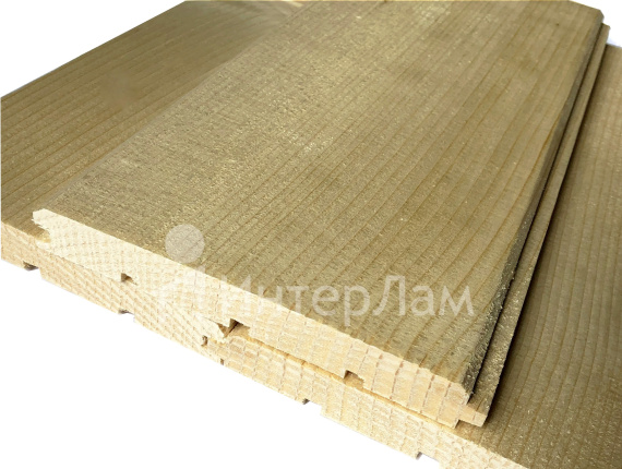 KD Spruce-Pine (S-P) Blockhouse Paneling 20 mm x 96 mm x 3000 mm