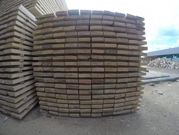 23 mm x 75 mm x 3000 mm KD S4S  Birch Lumber