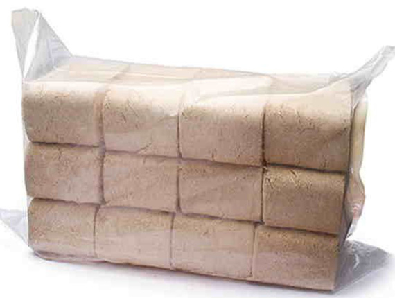 Firelighter briquettes 6.5 mm x 10.5 mm x 15.5 mm