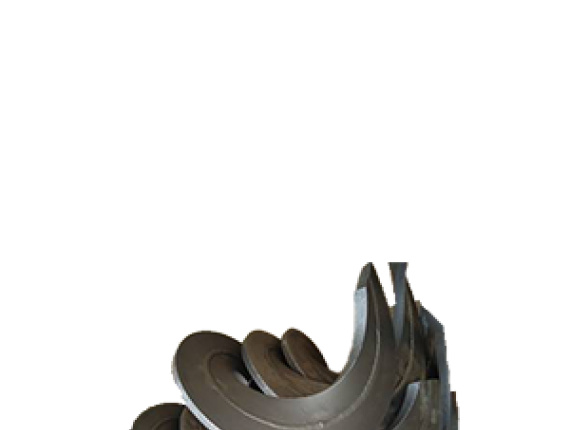 Спирали безвальных шнеков из нержавеющей стали AISI