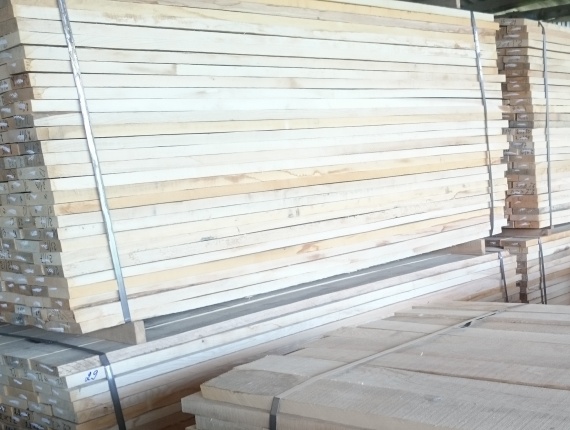 30 mm x 200 mm x 4000 mm KD R/S  White Ash Lumber