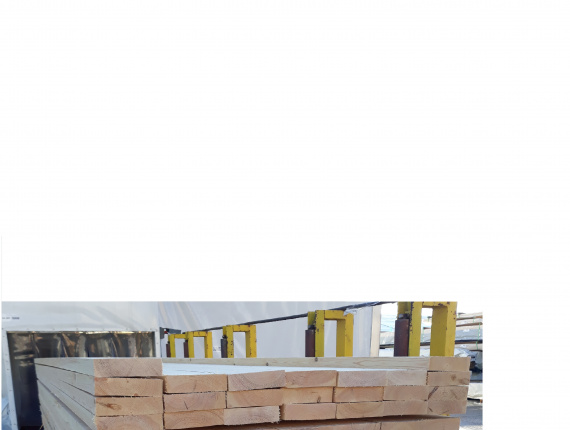48 mm x 175 mm x 5400 mm  Eingefasstes Brett Fichte-Kiefer (S-P) R/S KD